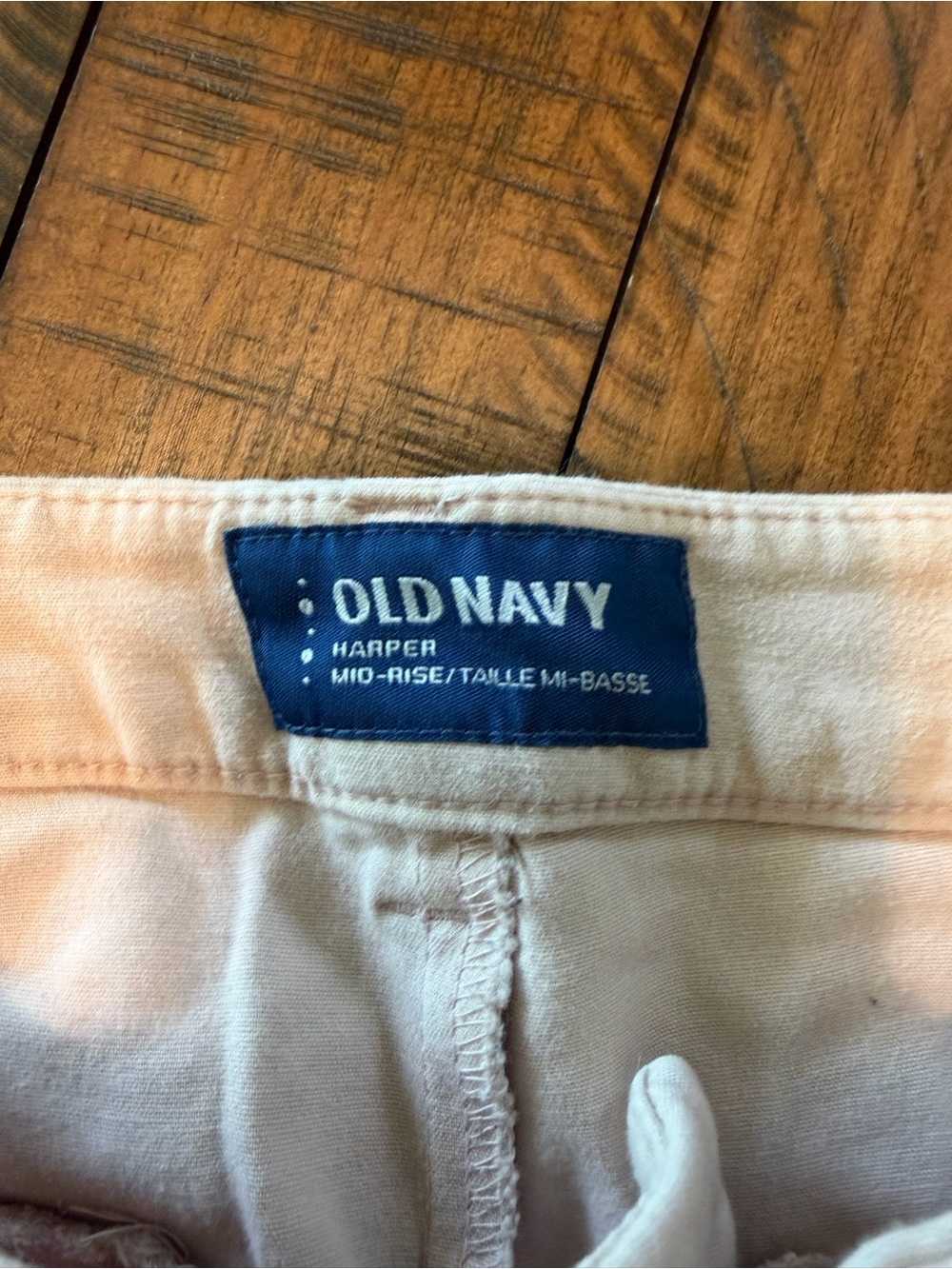 Old Navy Light Peach Harper pants